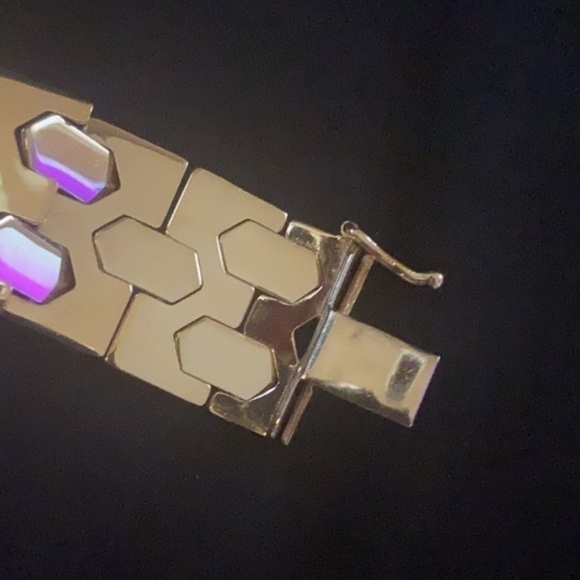 Gold bracelet super gold and gorgeous bracelet unisex solid yellow gold - Picture 8 of 15